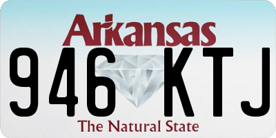 AR license plate 946KTJ