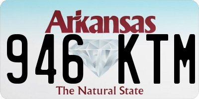 AR license plate 946KTM