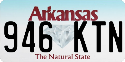 AR license plate 946KTN