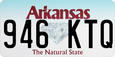 AR license plate 946KTQ