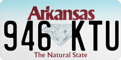 AR license plate 946KTU