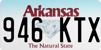 AR license plate 946KTX