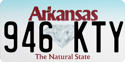 AR license plate 946KTY