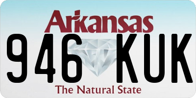 AR license plate 946KUK