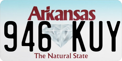 AR license plate 946KUY