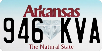 AR license plate 946KVA