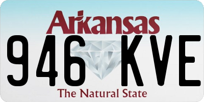 AR license plate 946KVE