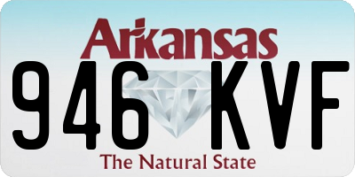 AR license plate 946KVF