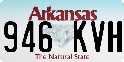 AR license plate 946KVH