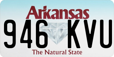 AR license plate 946KVU