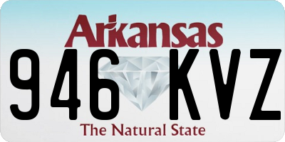 AR license plate 946KVZ