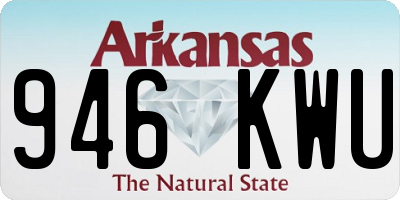 AR license plate 946KWU