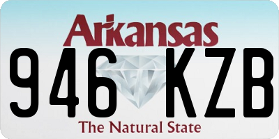 AR license plate 946KZB