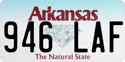 AR license plate 946LAF