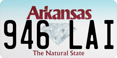 AR license plate 946LAI