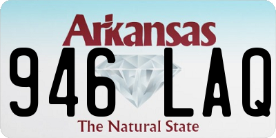 AR license plate 946LAQ