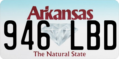AR license plate 946LBD