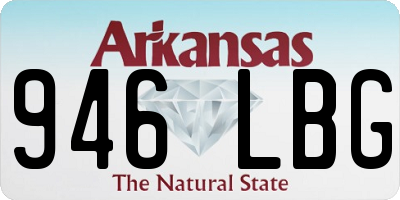 AR license plate 946LBG