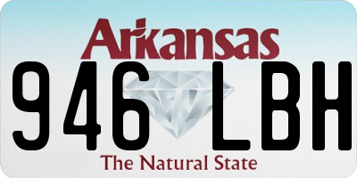 AR license plate 946LBH