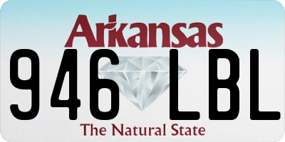 AR license plate 946LBL