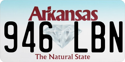 AR license plate 946LBN