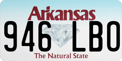 AR license plate 946LBO