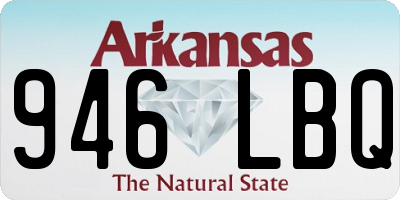 AR license plate 946LBQ