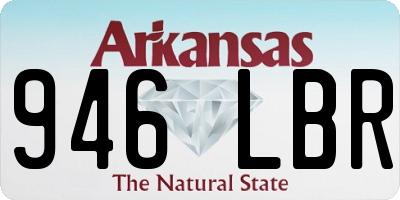 AR license plate 946LBR