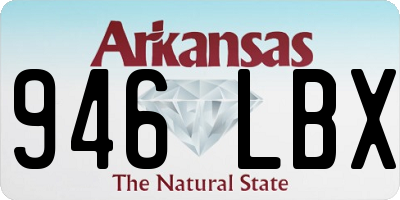 AR license plate 946LBX