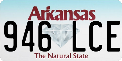 AR license plate 946LCE