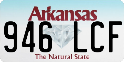 AR license plate 946LCF