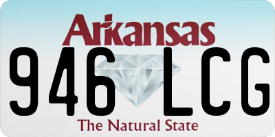 AR license plate 946LCG