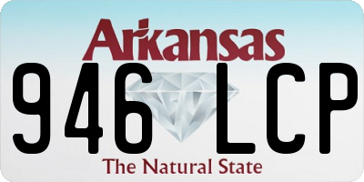 AR license plate 946LCP
