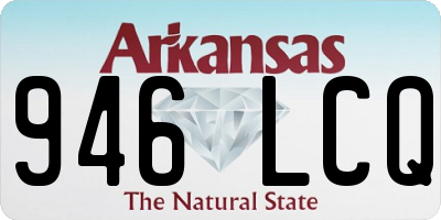 AR license plate 946LCQ