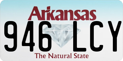 AR license plate 946LCY