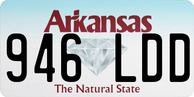 AR license plate 946LDD