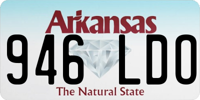 AR license plate 946LDO