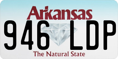AR license plate 946LDP