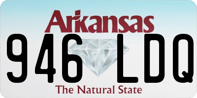 AR license plate 946LDQ
