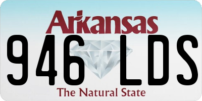 AR license plate 946LDS