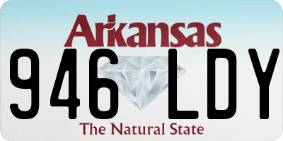 AR license plate 946LDY