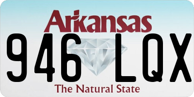 AR license plate 946LQX