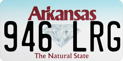 AR license plate 946LRG