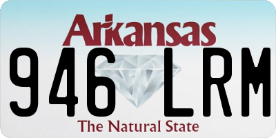 AR license plate 946LRM