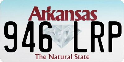 AR license plate 946LRP