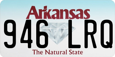 AR license plate 946LRQ