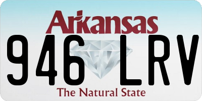 AR license plate 946LRV