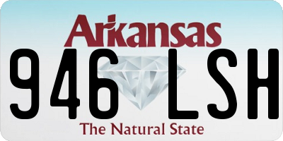 AR license plate 946LSH