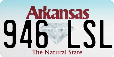 AR license plate 946LSL