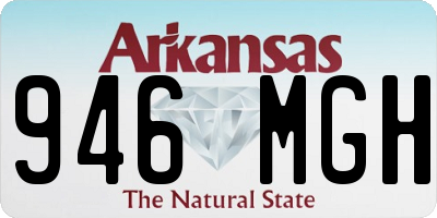 AR license plate 946MGH